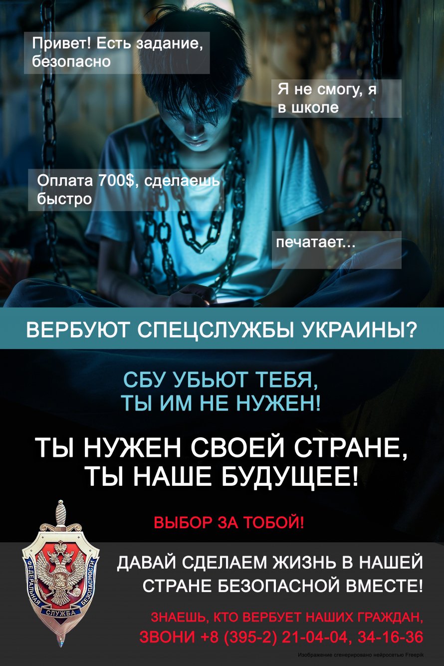 Информационные посты по материалам ФСБ России